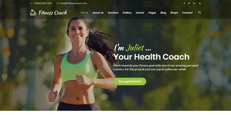 best website platform for online health coach